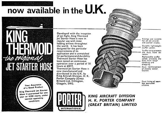 H.K.Porter Co (Great Britain). King Thermoid Jet Starter Hose    