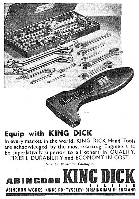 Abingdon King Dick - Spanners & Engineers Tool Kits              