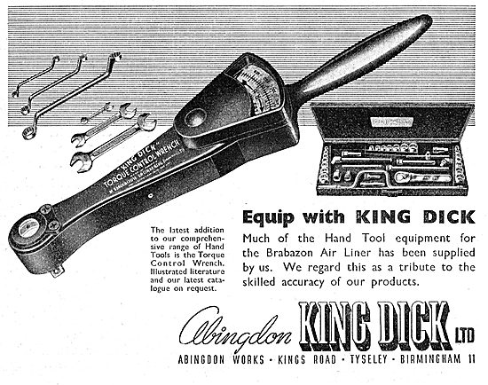 Abingdon King Dick Torque Wrench 1949                            