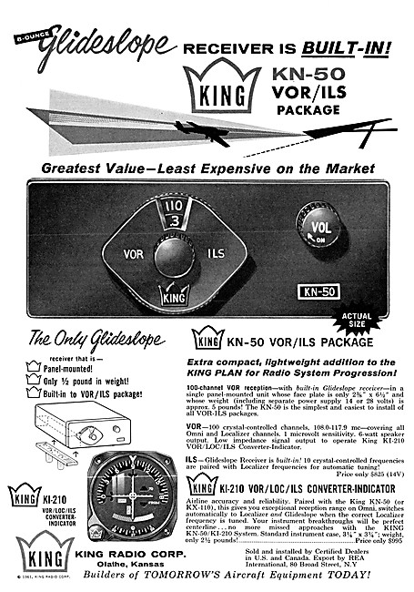 King Avionics. King KN-50 VOR/ILS                                