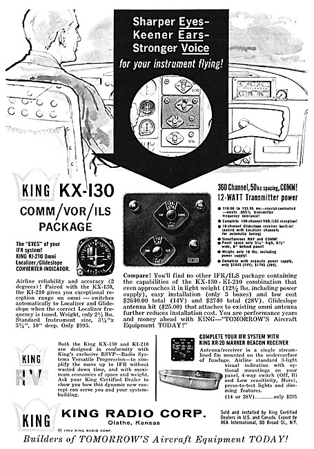 King Radio Corporation - King KX-130 Nav/Comm                    