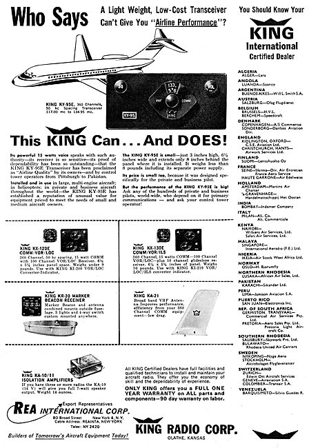 King Radio Corporation - Navigation & Communication Equipment    