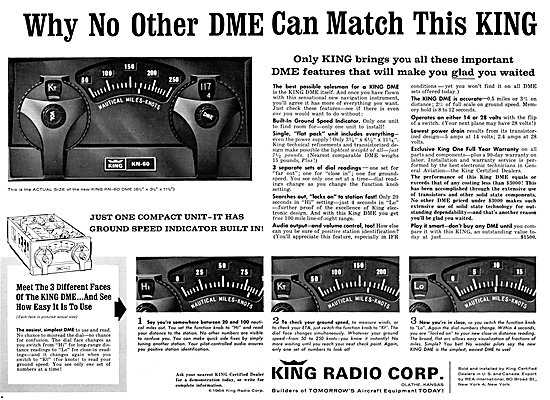 King Radio Corporation - King KN-60 DME                          