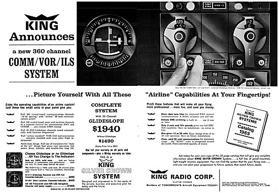 King Radio Corporation - King KX-160 Nav/Com                     