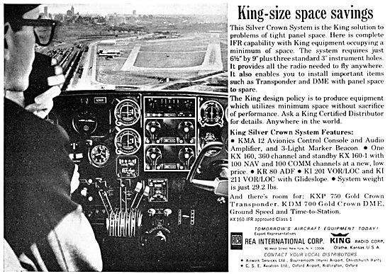 King Radio Corporation - King Avionics KXP 750 Gold Crown        