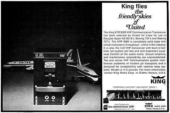 King Radio Corporation Avionics                                  