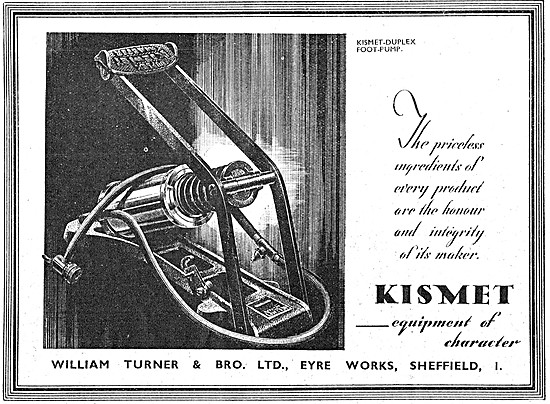 William Turner Kismet Pneumatic Products                         