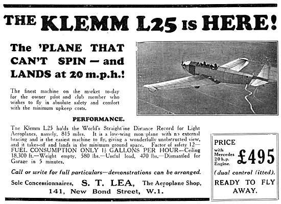 Klemm L25                                                        