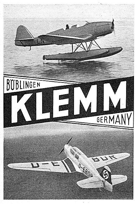 Klemm Aircraft. Boblingen Germany                                