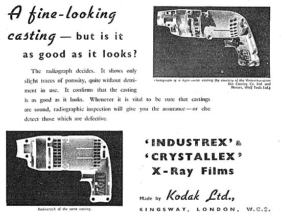 Kodak Industrex & Crystallex X-Ray Film                          