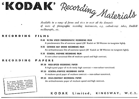 Kodak Industrial Photography & Radiography                       