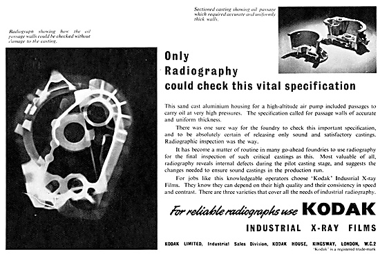 Kodak Industrial Radiography 1952                                