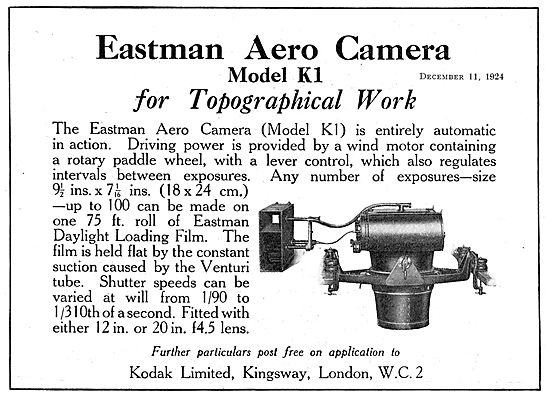 Eastman Aero Camera                                              