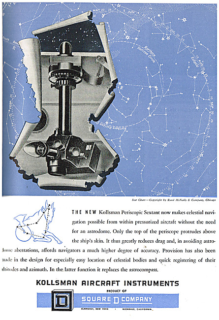Kollsman Aircraft Instruments - Kollsman Periscopic Sextant      