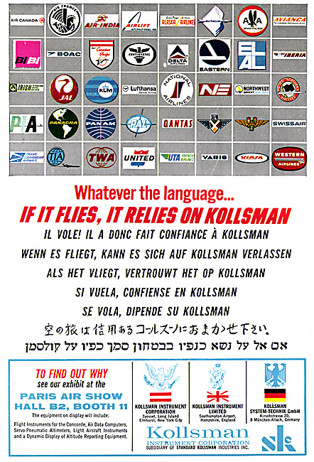 Kollsman Aircraft Instruments                                    