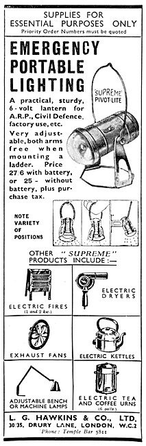 L.G.Hawkins Assembly & Emergency Lighting                        