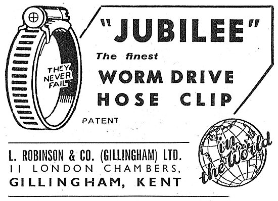 L.Robinson & Co - Jubilee Worm Drive Clips                       