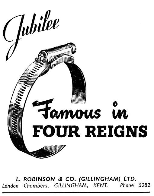 L.Robinson & Co - Jubilee Worm Drive Clips                       