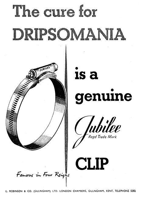 L.Robinson & Co - Jubilee Worm Drive Clips                       