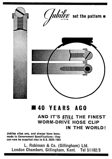 L.Robinson & Co - Jubilee Worm Drive Clips                       