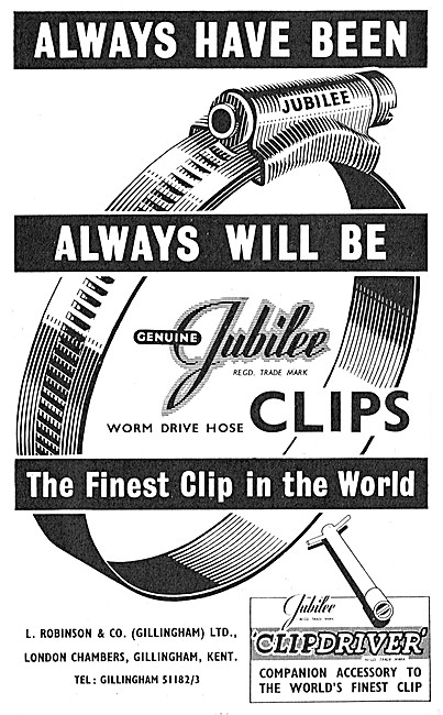 L.Robinson & Co - Jubilee Clips                                  