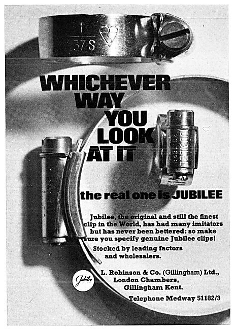 L.Robinson & Co - Jubilee Worm Drive Clips                       