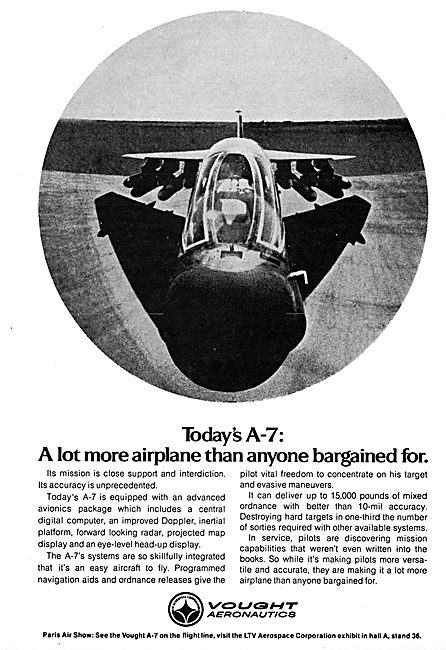LTV - Vought Aeronautics 1971                                    