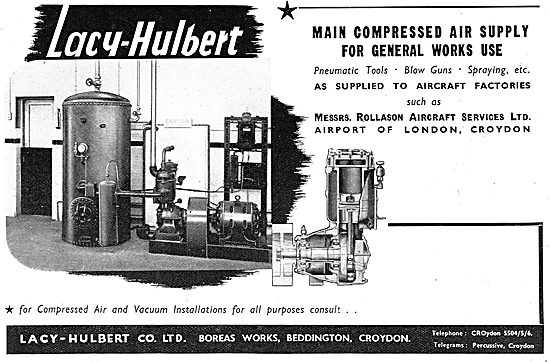 Lacy-Hulbert Compressed Air Supplies                             