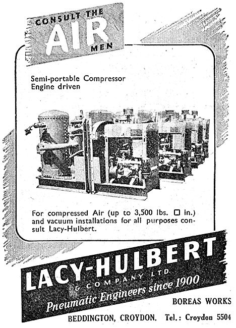 Lacy-Hulbert Compressed  Air Products                            