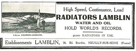 Lamblin Radiators For Water & Oil Hold World's Records           