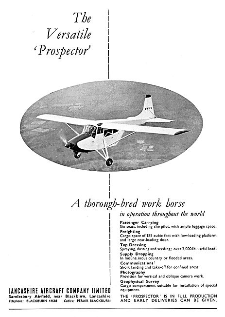 Lancashire Aircraft Prospector                                   