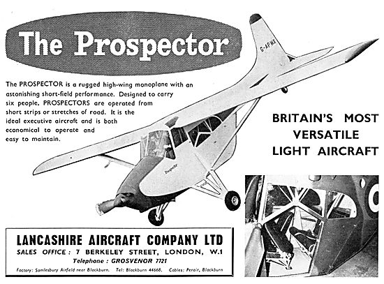 Lancashire Aircraft Prospector                                   