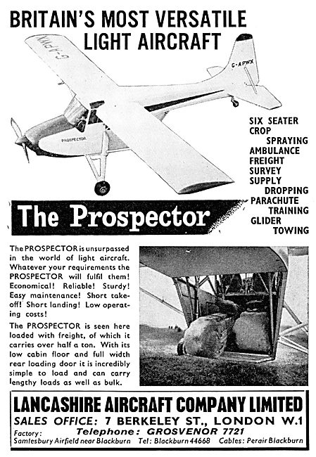 Lancashire Aircraft Prospector                                   