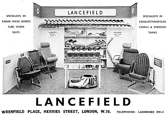 Lancefield . Aircraft Engineering .Aircraft Seating & Components 