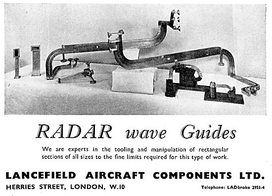 Lancefield . Aircraft Engineering .Radar Wave Guides             