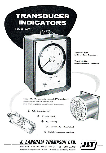 Langham Thompson Transducer Indicators Series 6000               