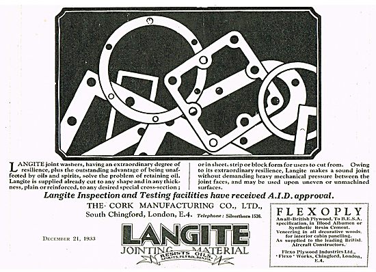 Langite Joint Washers & Gaskets                                  