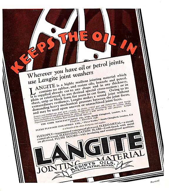 Langite Oil Resistant Jointing Material - Flexo - Flexopoly      