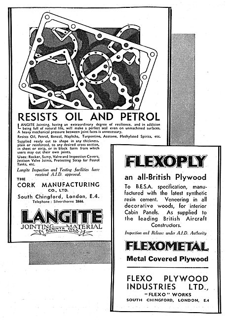 Langite Oil Resistant Jointing Material - Gaskets                