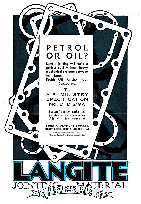 Langite Oil Resistant Jointing Material                          
