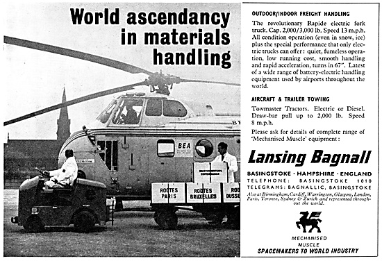 Lansing Bagnall - Aircraft Freight Handling Vehicles             