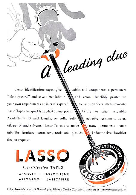 Lasso Products Lassovic Self-Adhesive Tape. Lassothene           