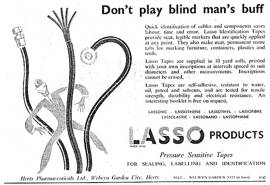 Lasso Products Lassovic Self-Adhesive Tape. Lassolastic          