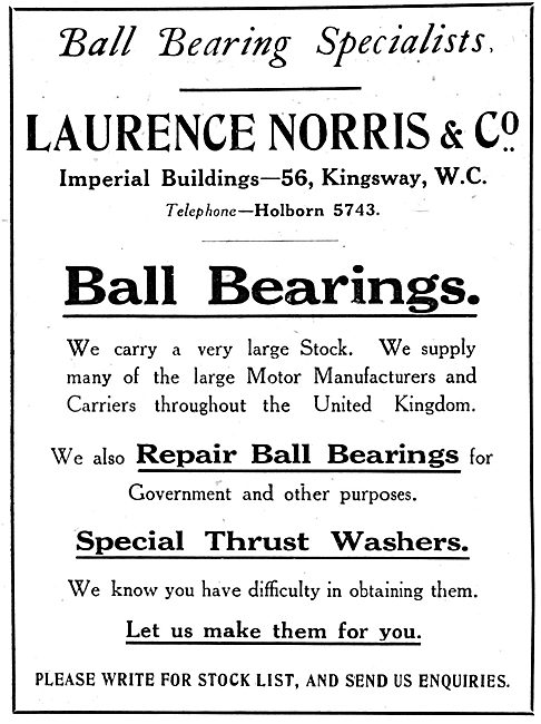 Laurence Norris & Co - Ball Bearings                             