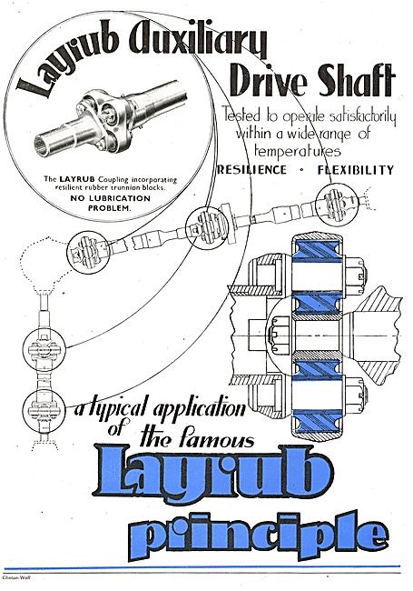 Layrub Auxiliary Drive Shaft                                     