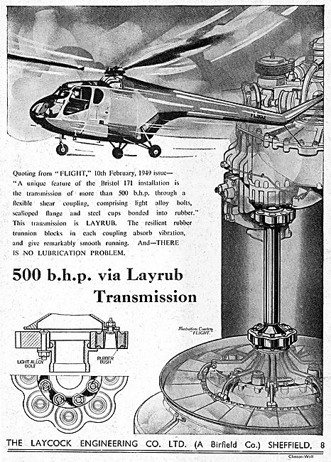 Laycock Engineering Layrub Shafts & Couplings                    