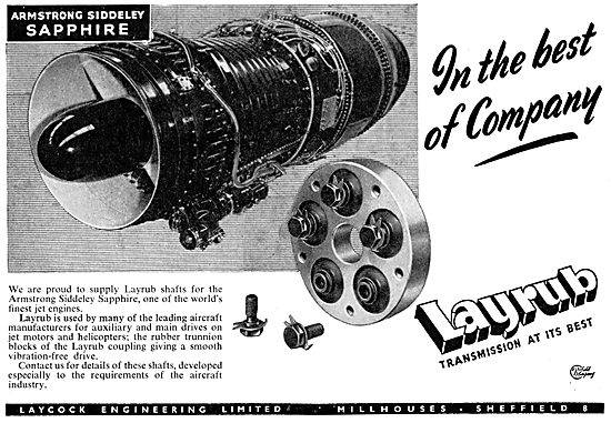 Laycock Engineering Layrub Shafts & Couplings                    