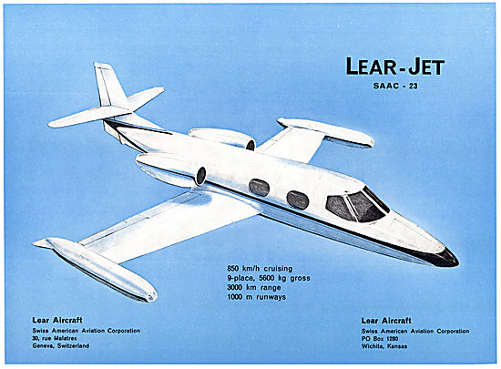 Lear Jet - Learjet SAAC 23                                       