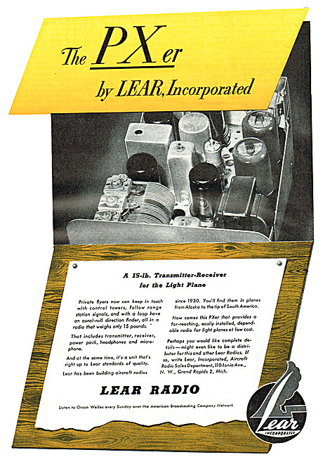 Lear Radion VHF Transmitter Receiver                             