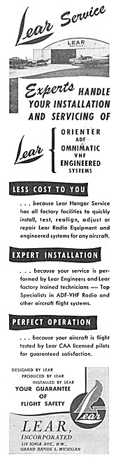 Lear Avionics - Lear Radio & Navigation Equipment                